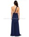 Tricks Of the Trade Navy Blue Maxi Dress (Convertible Dress)